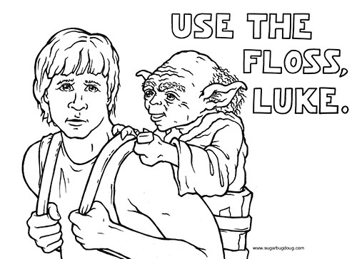 Use the Floss Luke, Dentist Burnaby